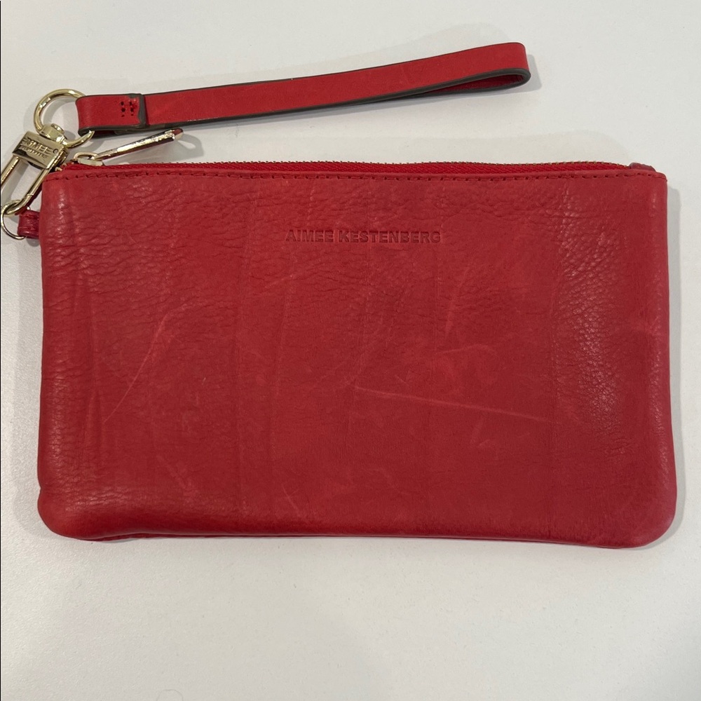 Aimee Kestenberg Red Wristlet
